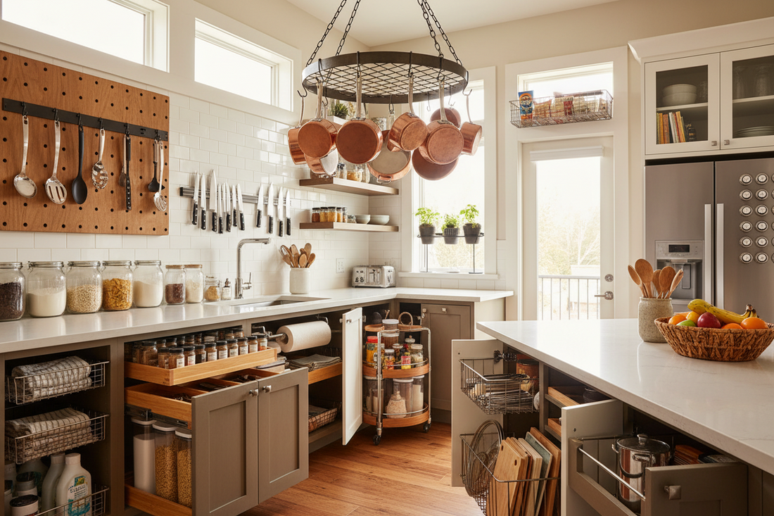 25 Kitchen Organization Ideas That Save Space and Make Cooking Easier