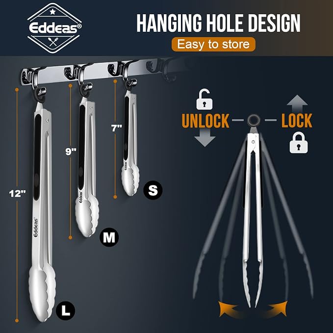 Eddeas Kitchen Tongs - Image 7
