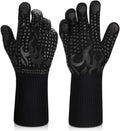 Comsmart BBQ Gloves, 1472 Degree F Heat Resistant Grilling Gloves Silicone by Comsmart