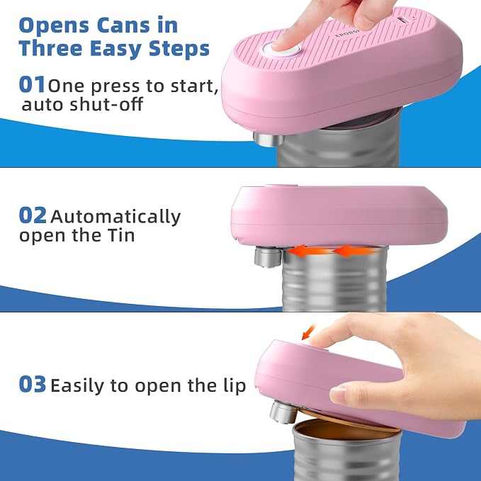 Auto Electric Can Opener, Rechargeable Can Openers - Image 3