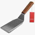 Professional Metal Spatula for Cast Iron Skillets and Flat Top Grills, Full by VOVOLY