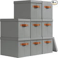 Homsorout Storage Bins with Lids by Homsorout