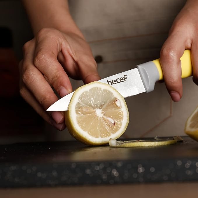 hecef Kitchen Knife Block Set, 14 Pieces Knife Set - Image 7