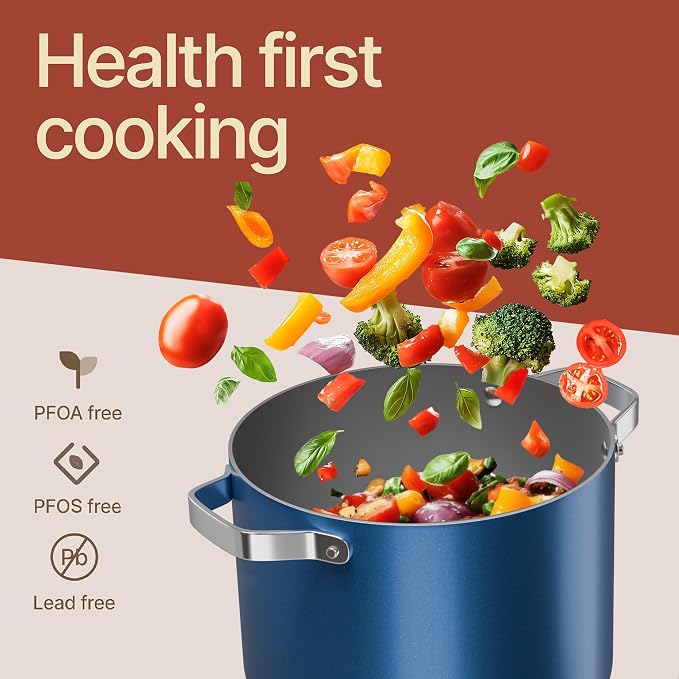 Bakken 8.5 Quart Ceramic Coated Stock Pot - Image 6