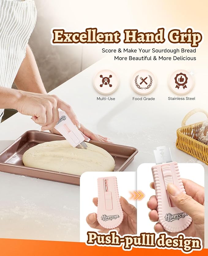 Bread Lame Extractable & Magnetic Dough Scoring Tool - Image 3