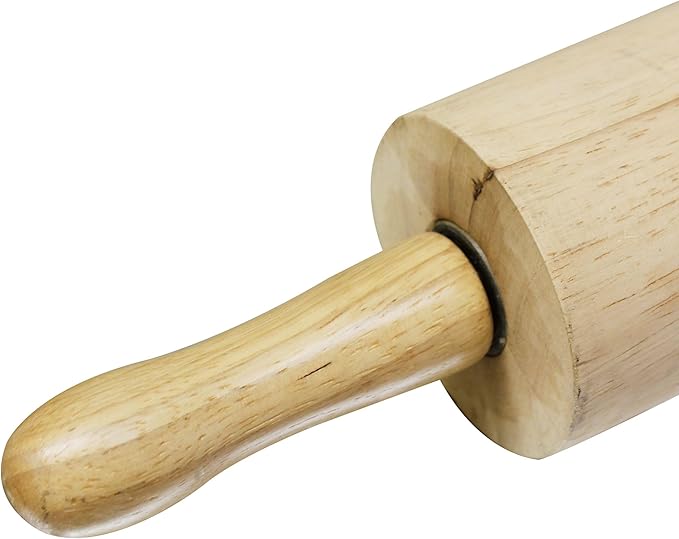 TrueCraftware 18" Wooden Rolling Pin 3-1/4" Diameter- WoodenRoll Pin - Image 5