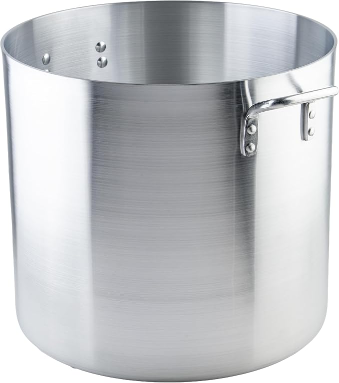 Winco Elemental Aluminum, 50 Qt Stock Pot by Winware