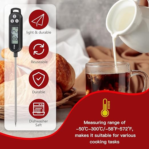 Copkim 6 Pcs Meat Thermometer Food Thermometer - Image 4