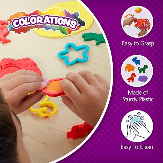 Colorations Alphabet & Number Dough Cutter Set - Image 2