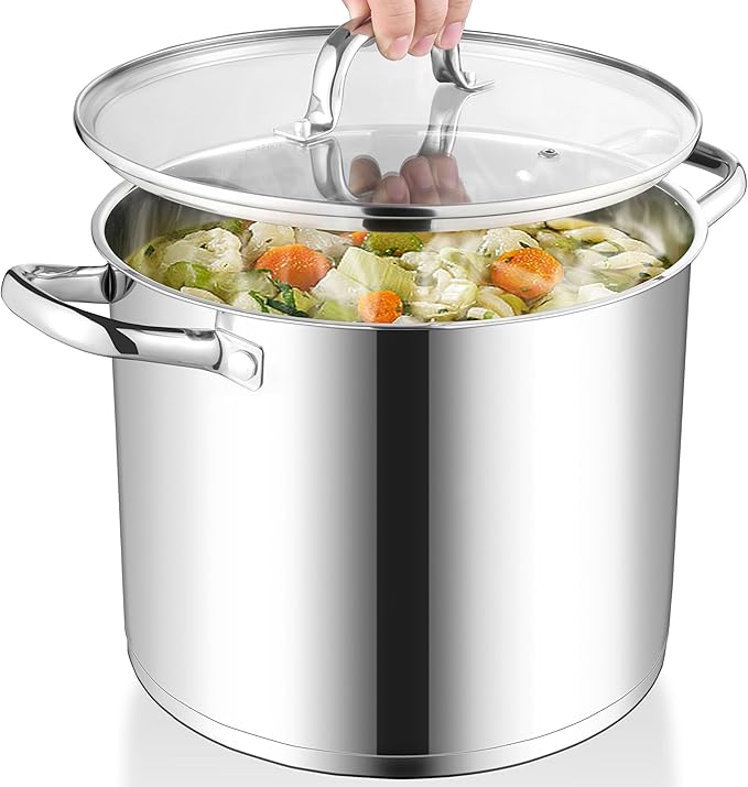 Herogo 12-Quart 18/10 Stainless Steel Stock Pot by Herogo