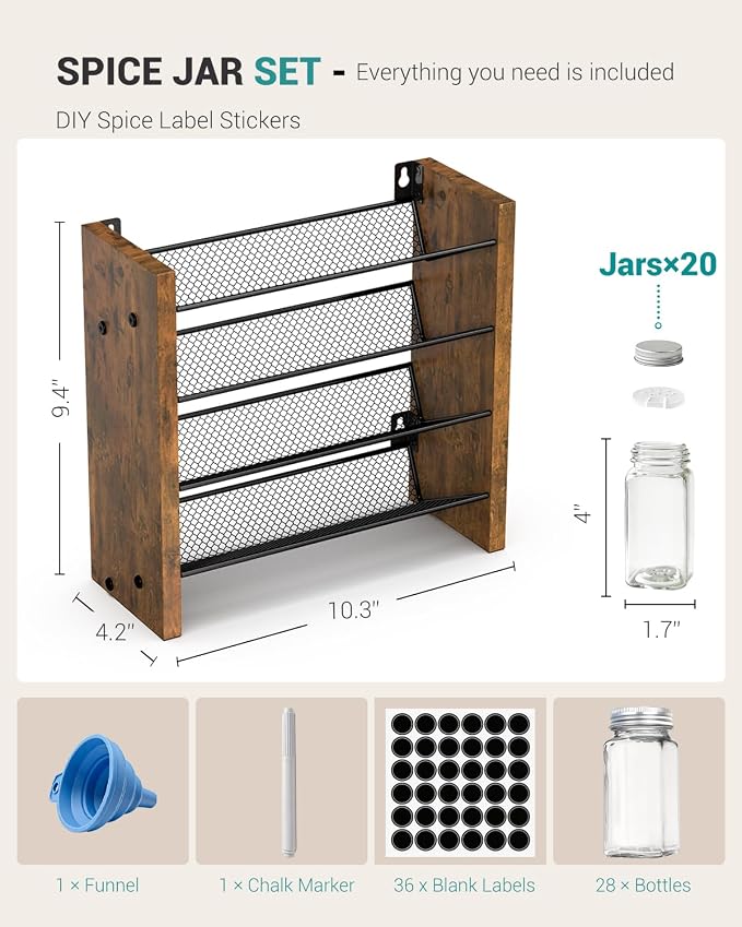 NESAPTO Spice Rack Organizer - Image 2