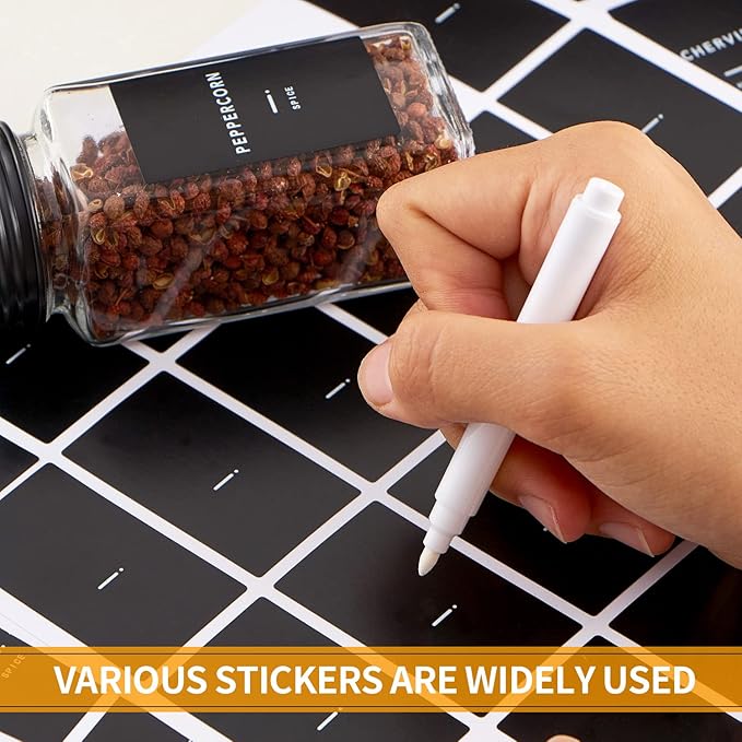 Skiileor 36 Pcs Spice Jars - Image 3