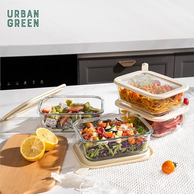 Urban Green Glass Food Storage Containers - Image 9