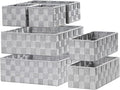 Posprica Small Baskets for Organizing Woven Storage for Shelves, Decorative by Posprica