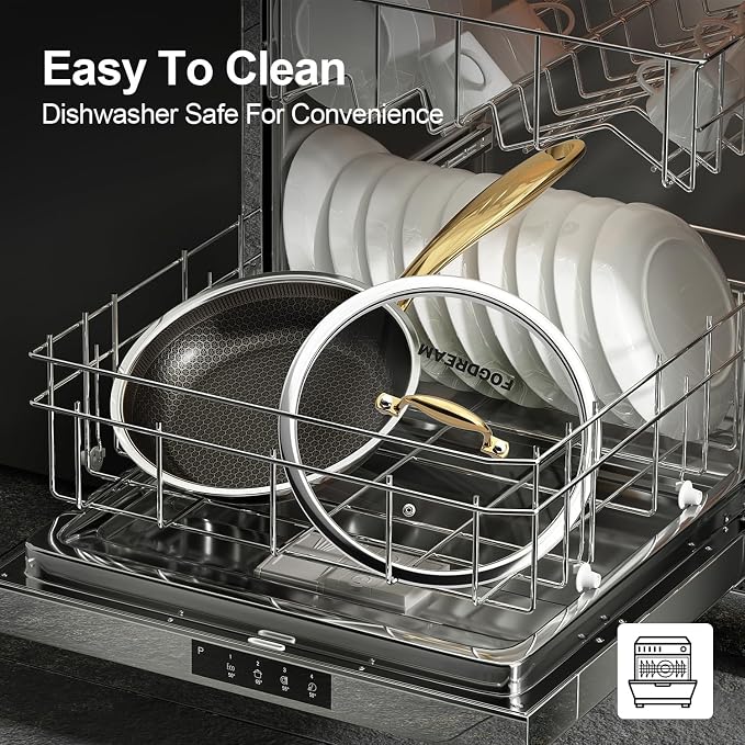 FogDream 10 Inch Stainless Steel Frying Pan - Image 7