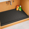 Jin&Bao Waterproof Under Sink Mat 34" x 19", Thick Silicone Mat Cabinet by Jin%26Bao