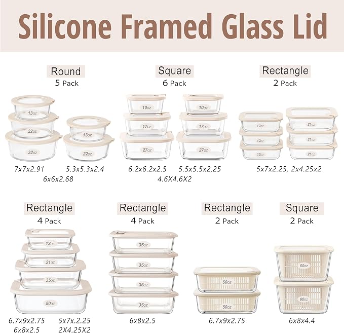 Urban Green Glass Food Storage Containers - Image 2