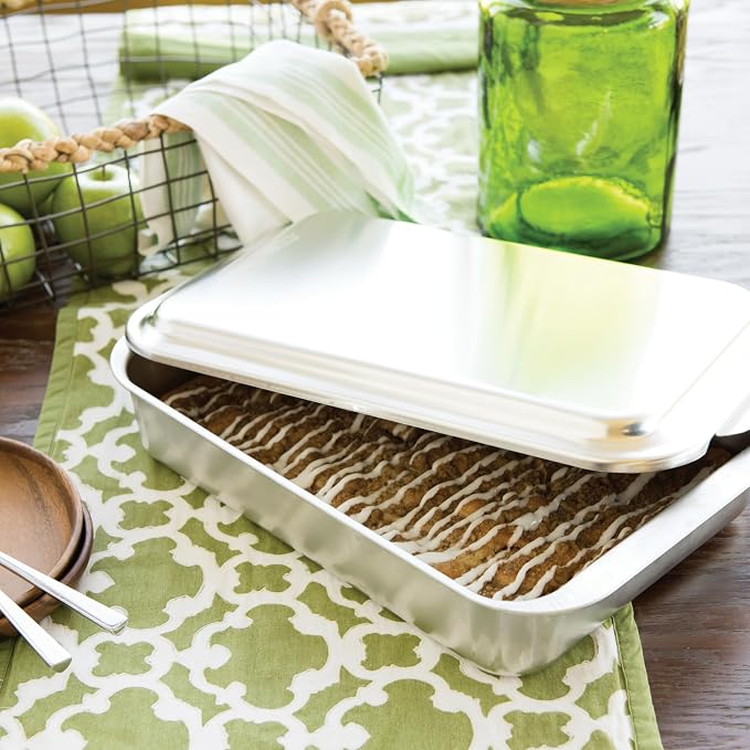 Nordic Ware Classic Metal 9x13 Covered Cake Pan - Image 4