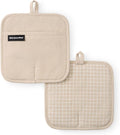 KITCHENAID Gourmet Series Gridlines Pot Holders 2-Pack Set, Heat Resistant up by KitchenAid