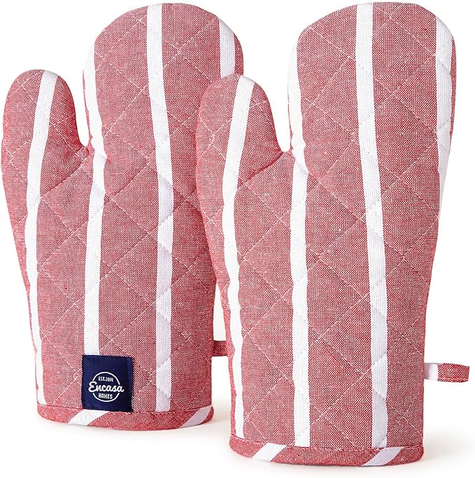 Encasa XO Long 12"x7" Oven Microwave Hand Gloves Mitts by EncasaXO